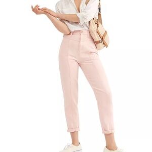 Free People City of Lights Jeans Soft Pink